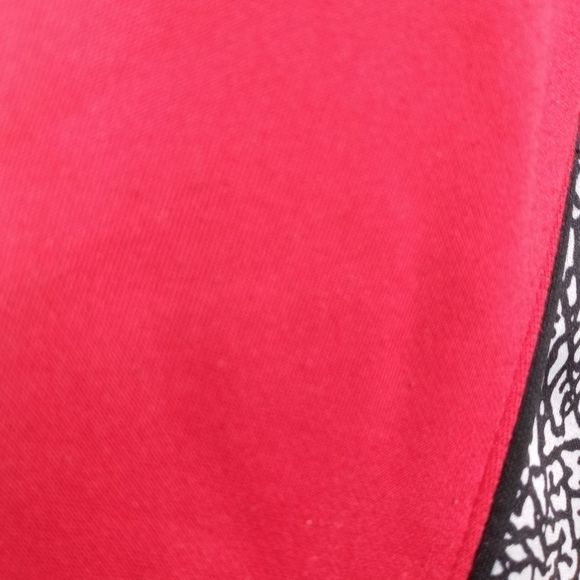 Jordan Jumpman elephant print Therma-Fit zip front hoodie red gray black size L - Picture 11 of 16